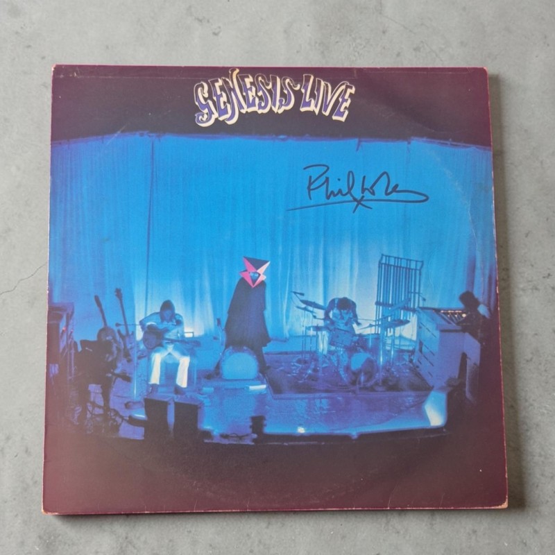 Phil Collins of Genesis Signed Vinyl LP