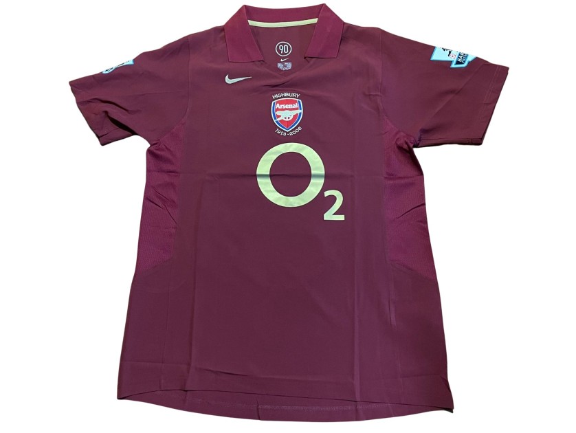 Maglia arsenal 2005 best sale