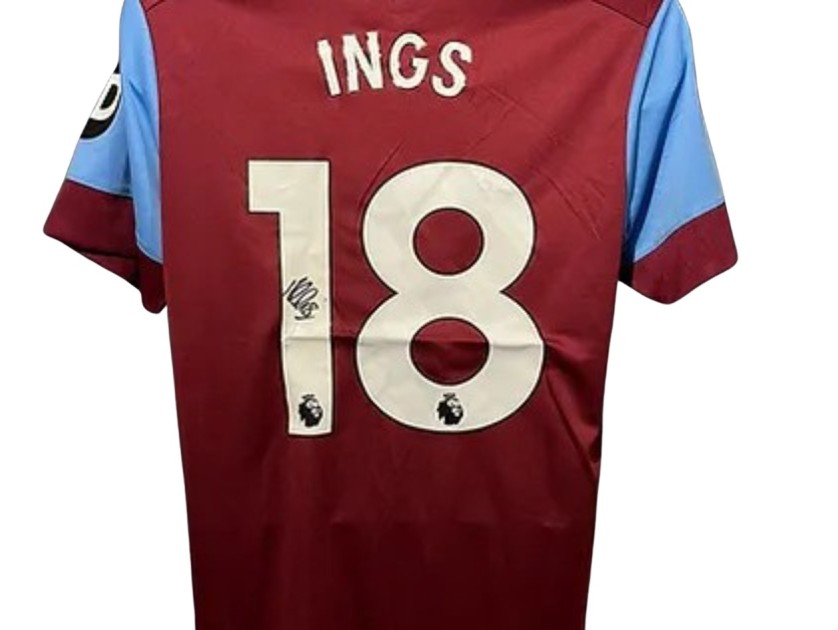 Replica della maglia firmata da Danny Ings per il West Ham 2023/24