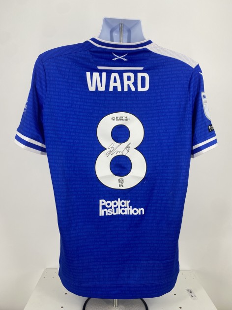 Maglia Bristol Rovers EFL Sky Bet League One Ward, vs Blackpool - Autografata