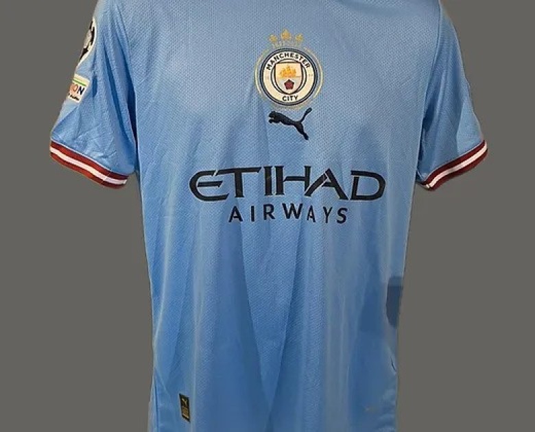 Julian Alvarez Manchester City 23/24 Soccer Home Jersey