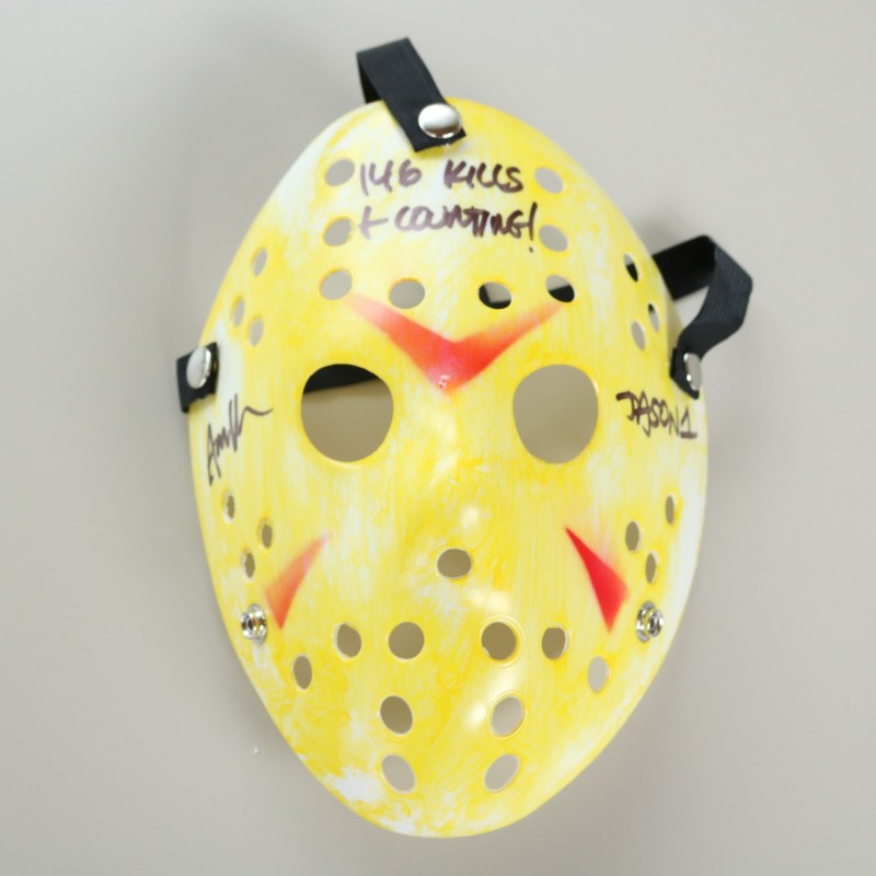 Ari Lehman's Jason Friday 13th Signed Mask 