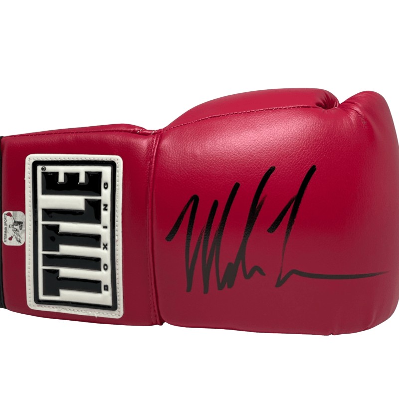 Guanto Boxe Mike Tyson - Autografato