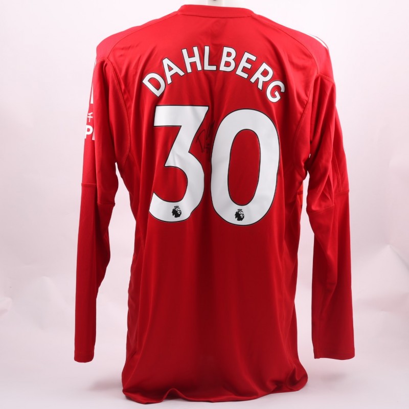 Dahlberg' Watford FC Issued and Signed Poppy Shirt