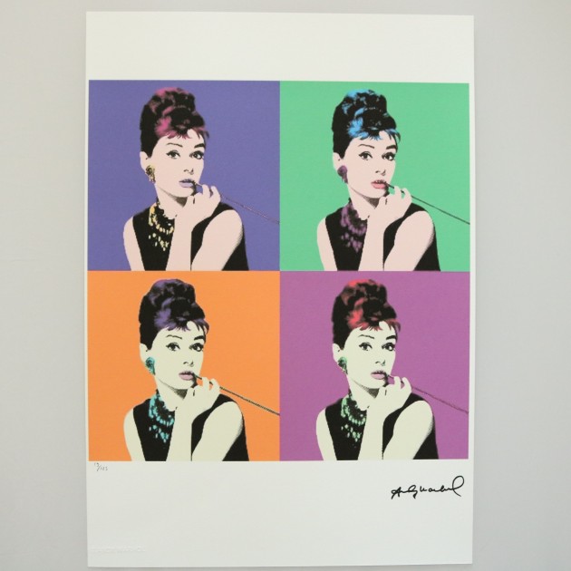 Andy Warhol "Audrey Hepburn" Signed Limited Edition