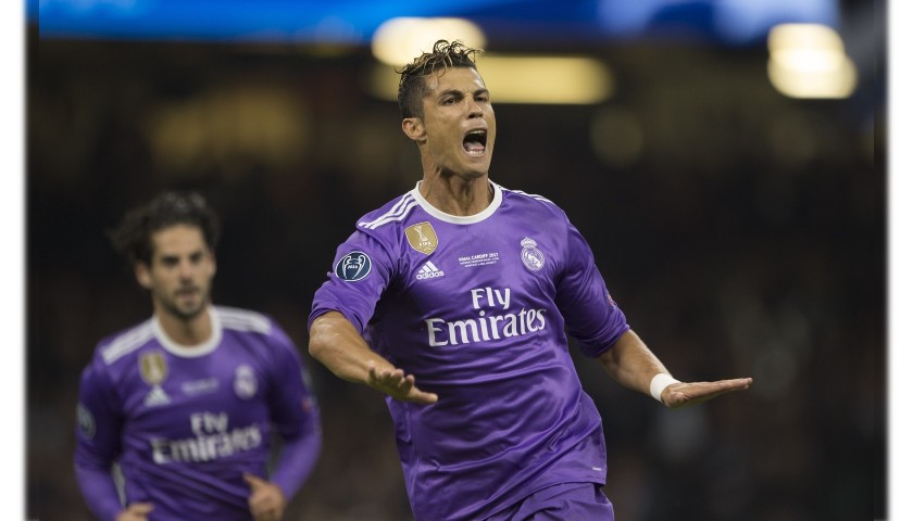 Ronaldo's Match Shirt, Tottenham-Real Madrid 2017 - CharityStars