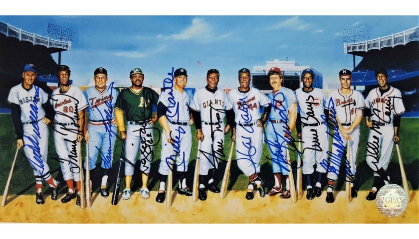 'The Home Run Club' Signed Photo