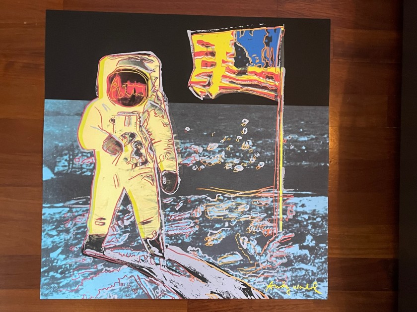 Andy Warhol "Moonwalk" Signed CMOA