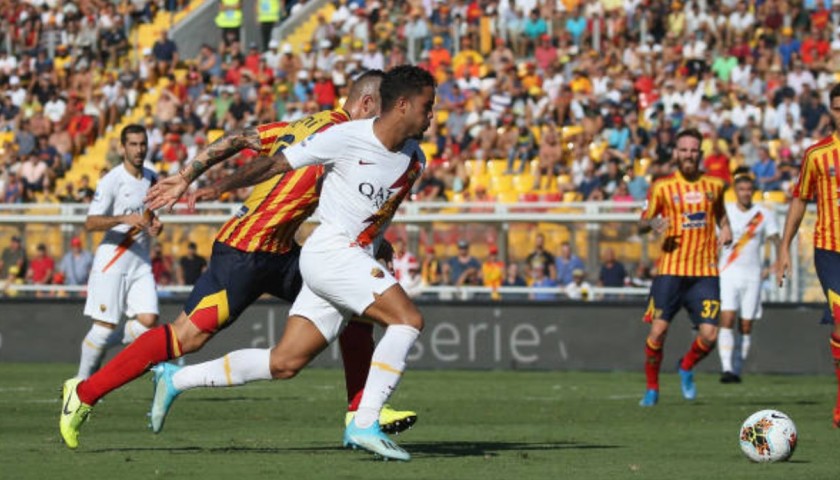 Kluivert's Roma Match Shirt, 2019/20 - CharityStars