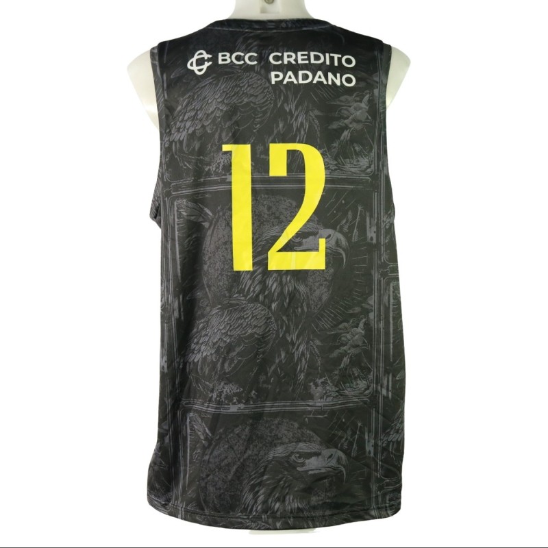 Completo Poser Vanoli Basket Cremona, unwashed Pre-Season 2024/25 - Autografato