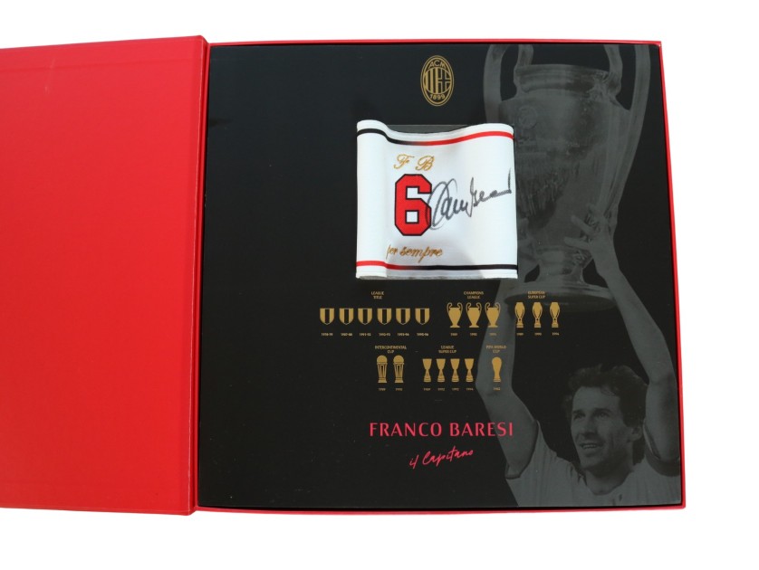 Fascia Capitano Baresi Milan Autografata - Edizione Limitata