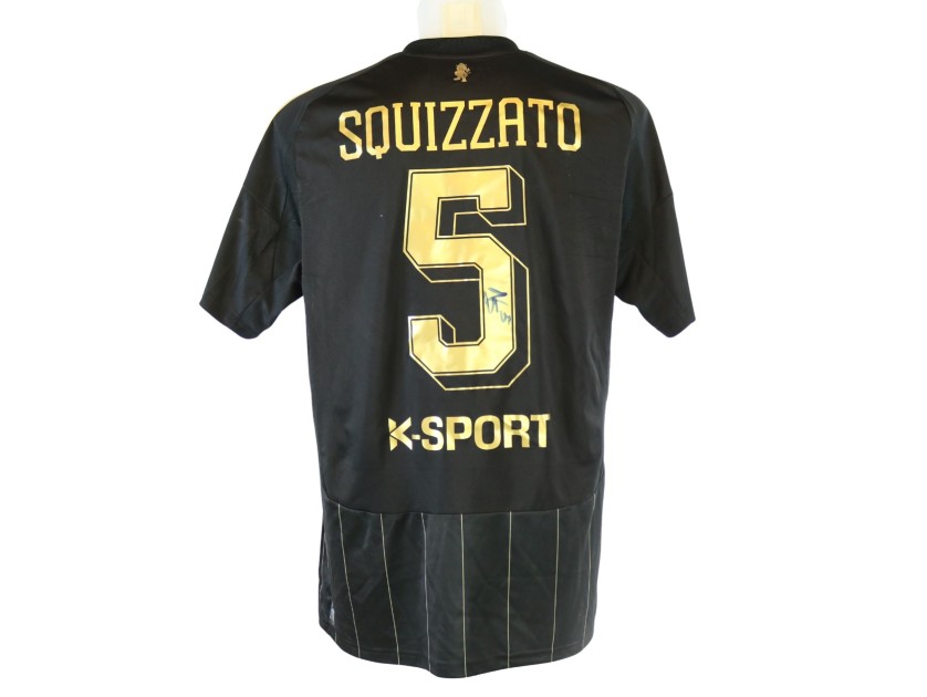 Squizzato's Signed Unwashed Shirt, Mantova vs Virtus Entella 2026