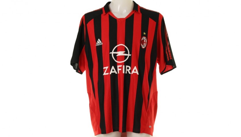 Shevchenko Official AC Milan Signed Shirt, 2005/06 - CharityStars
