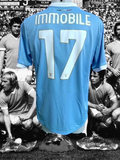 Immobile's Match Shirt, Lazio vs Empoli 2024 - Special 50th Anniversary First Scudetto