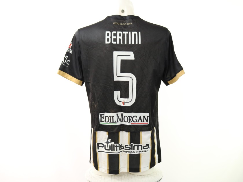 Bertini's Ascoli vs SPAL Comemmorative Unwashed Shirt, 2024