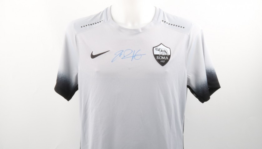 De Rossi Roma Issued shirt, Season 2015/16 - Signed