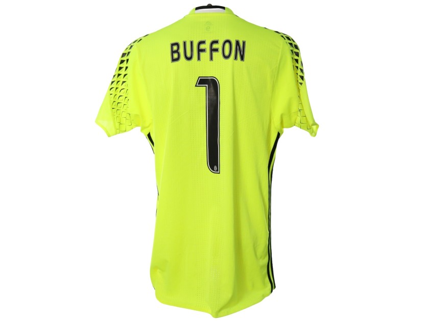 Maglia preparata Buffon Juventus vs Real Madrid, Finale UCL 2017