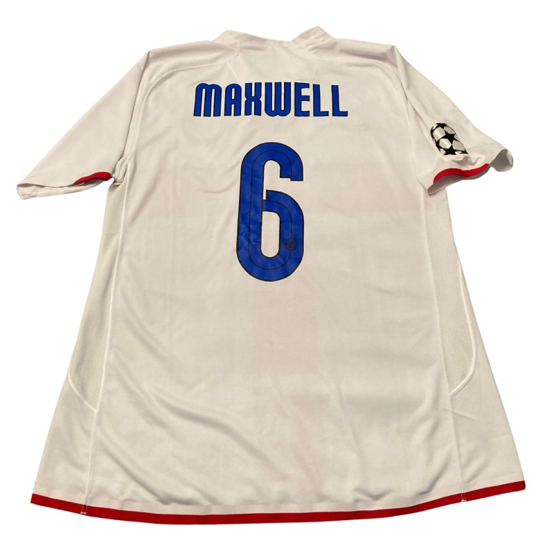 Maxwell's Inter Match-Issued Shirt, UCL 2007/08