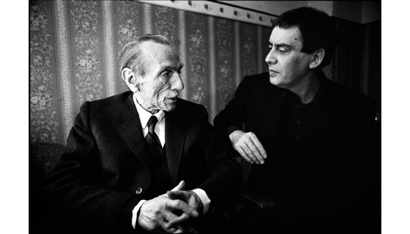 "Eduardo De Filippo and Carmelo Bene" - Photograph by Angelo Turetta
