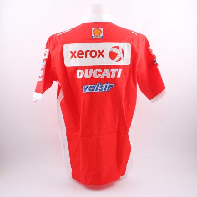Official Ducati Xerox shirt, signed by Troy Bayliss