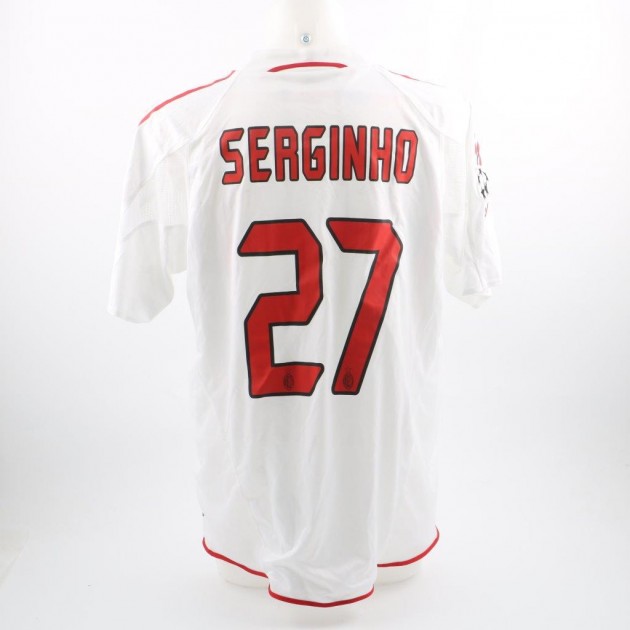 Serginho shirt, issued/worn C.League Final Milan-Liverpool
