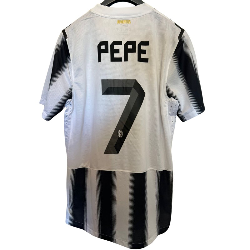 Pepe's Juventus Match-Issued Shirt, 2011/12