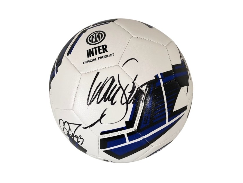 Pallone Ufficiale Bianco Autografato F.C. Inter 2023/2024