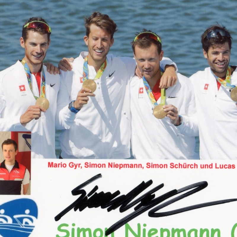 Simon Niepmann Signed Postcard