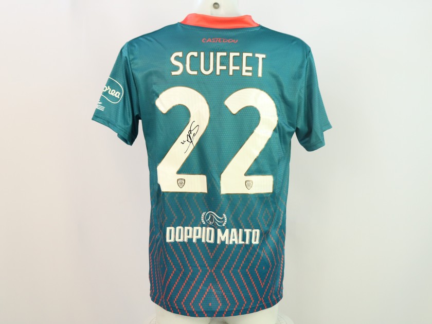 Scuffet's Signed Unwashed Shirt, Parma vs Cagliari 2024