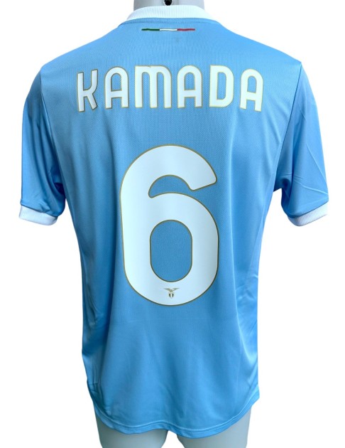 Kamada's Match-Issued Shirt, Lazio vs Empoli 2024 - Special 50th Anniversary First Scudetto