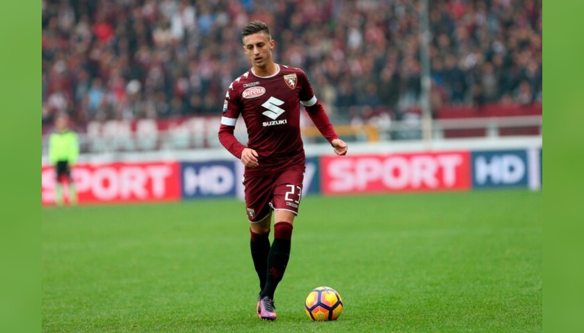 Barreca's Torino Signed Match Shirt, 2016/17