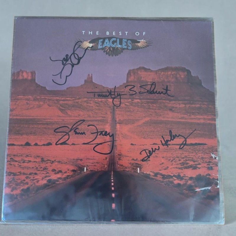 Eagles Signed Vinyl LP