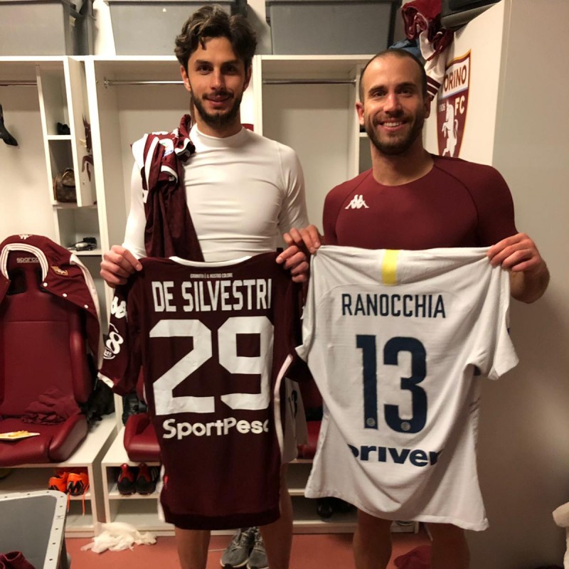 Ranocchia's Inter Match-Worn Shirt, Serie A 2018/19