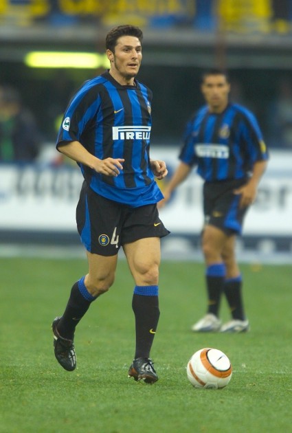 Zanetti's Inter Match Shirt, 2003/04