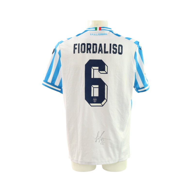 Fiordaliso's Signed Unwashed Shirt, SPAL vs Rimini 2025 