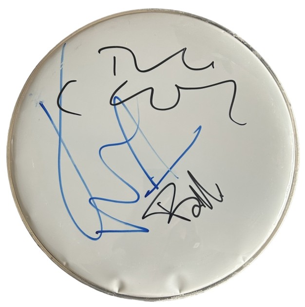 Green Day Signed Drumskin