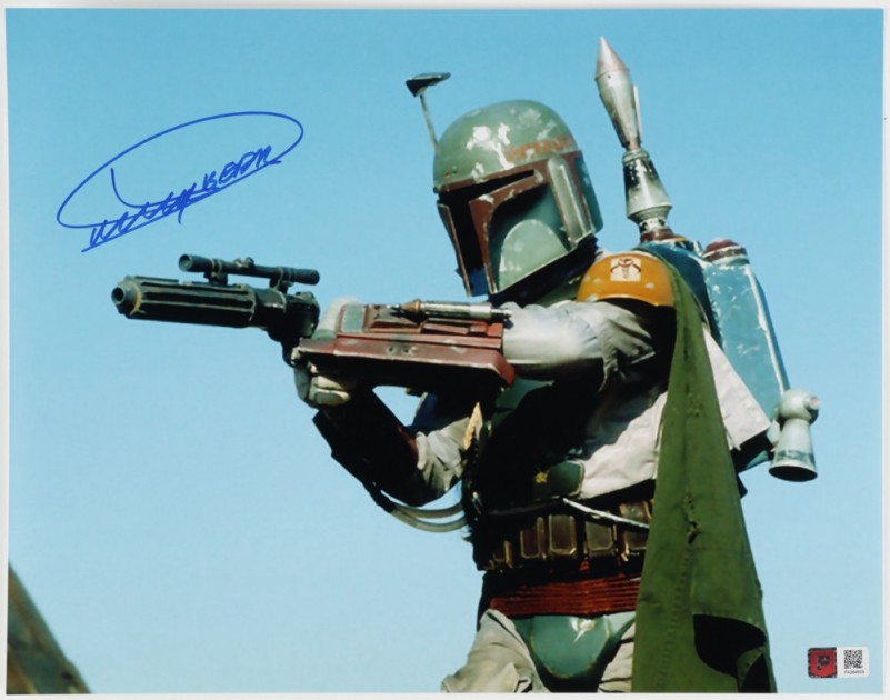 Dickey Beer Signed “Boba Fett” Photograph