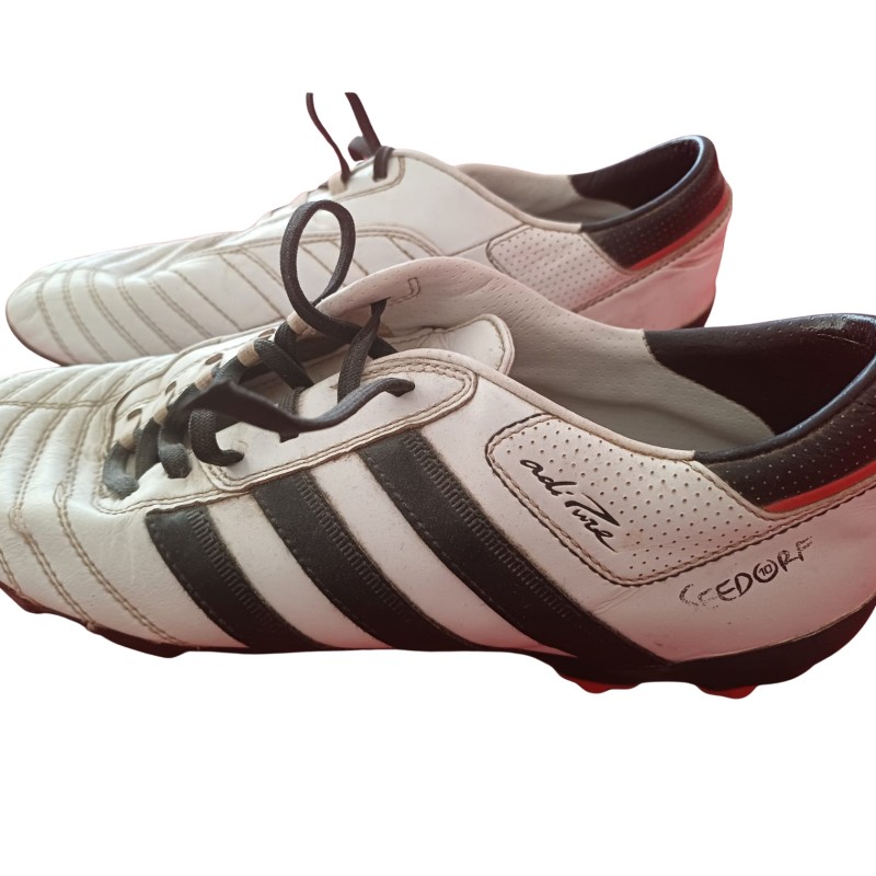 Clarence Seedorf's Unwashed Adidas Shoes, 2010/11