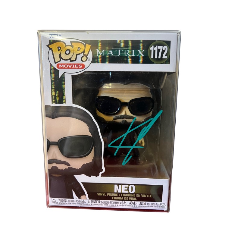 Keanu Reeves "Matrix" firmato Funko Pop