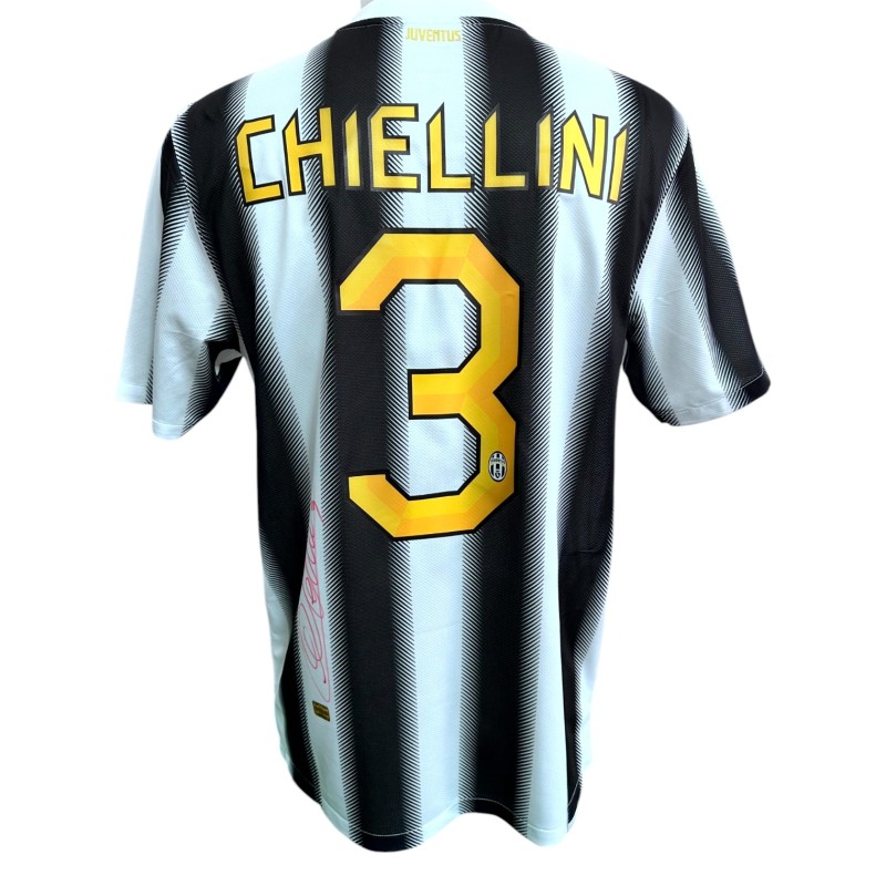 Maglia Preparata Chiellini Juventus, 2011/12 - Autografata