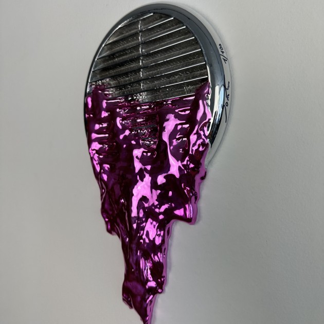 "Uncontained Silver and Pink" by Santicri