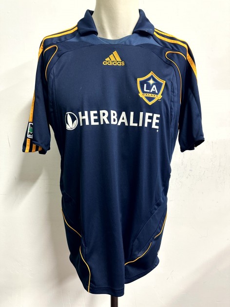 Los Angeles Galaxy Home football shirt 2010 - 2011. Sponsored by Herbalife