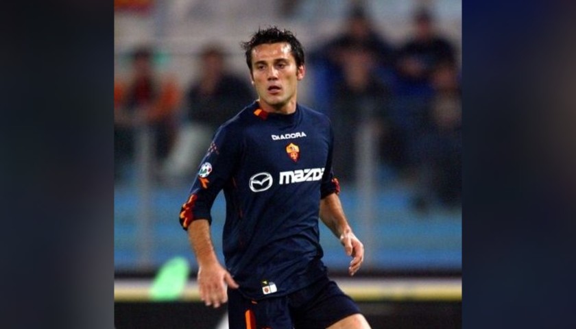 Montella's Roma Signed Match Shirt, 2003/04