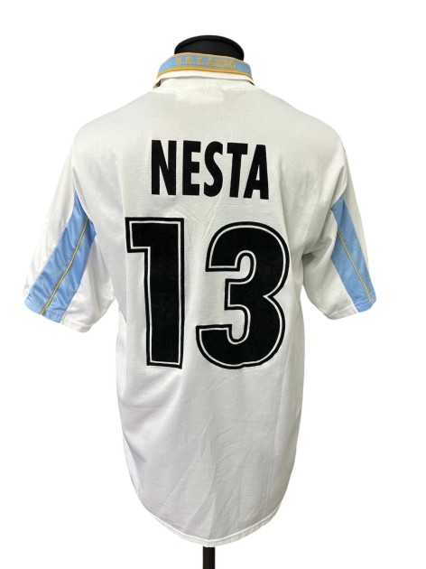Nesta's Lazio Scudetto Victory Official Commemorative Shirt, 1999/00
