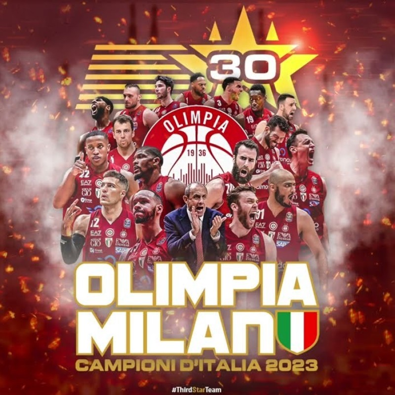 Olimpia Milano Basketball - Signed by the Players