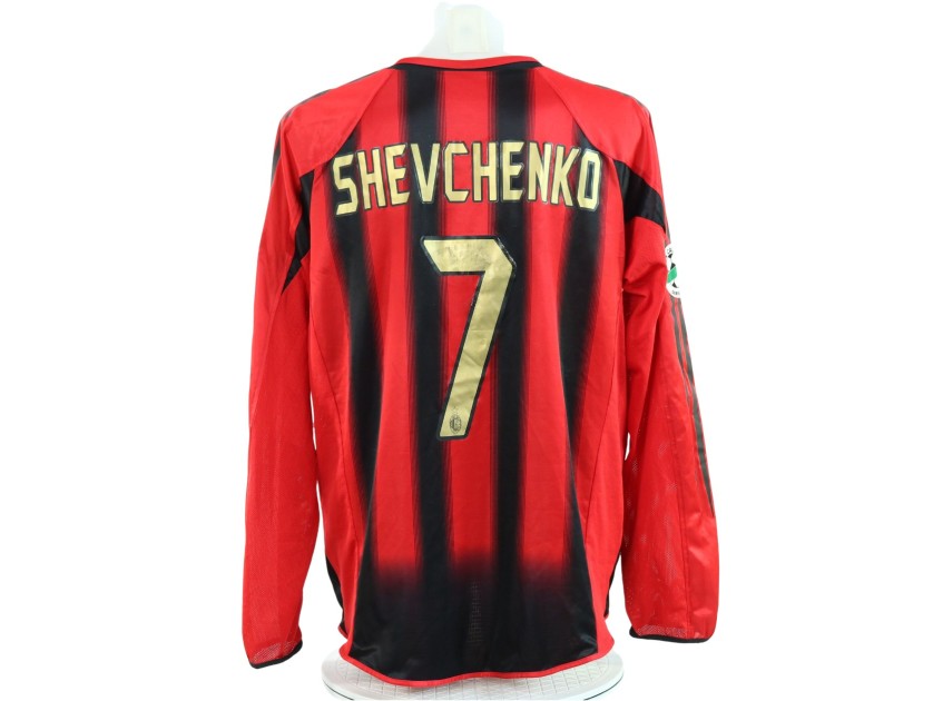 Maglia Preparata Shevchenko Milan, 2004/05