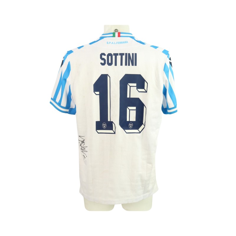 Sottini's Signed Unwashed Shirt, SPAL vs Lucchese 2024 