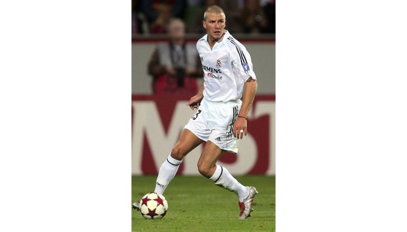 Beckham's Official Real Madrid Signed Shirt, 2004/05