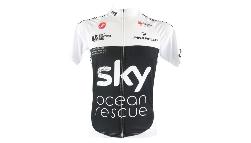 Team sky podio store jersey 2018 white