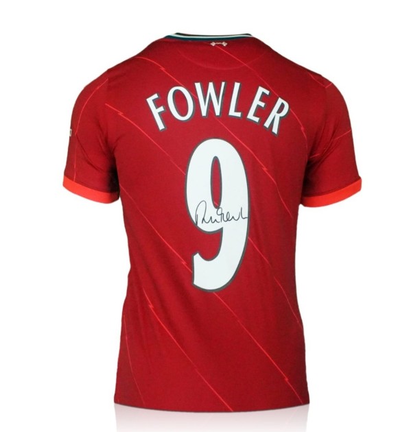 Maglia Robbie Fowler Liverpool - Autografata